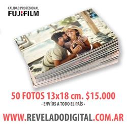 Promo 50 Fotos 13x18 cm. - www.reveladodigital.com.ar - Calidad Profesional FUJIFILM